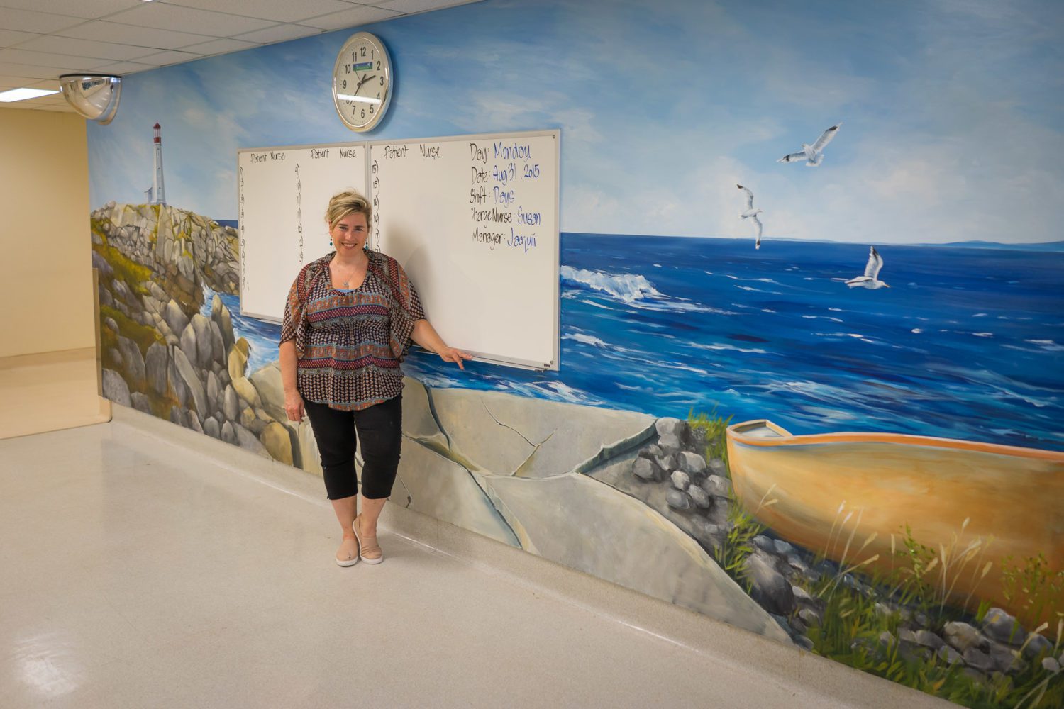 hospital murals art therapy