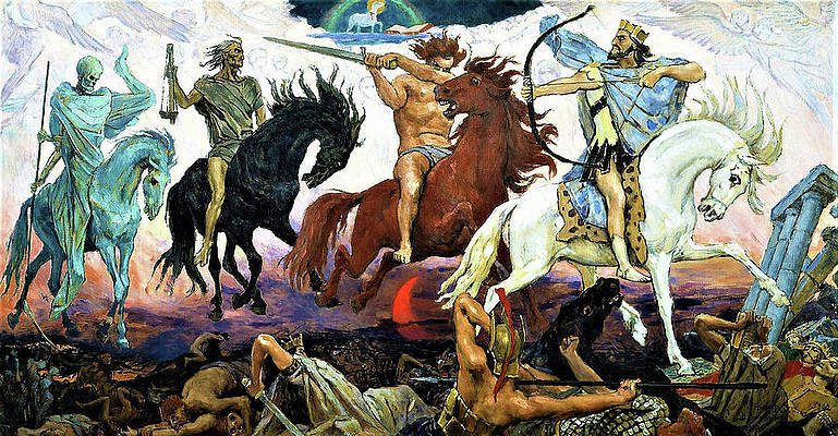 the four horsemen of apocalypse war